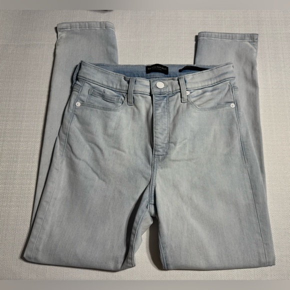 Banana Republic Denim - Banana Republic High Rise Skinny Light Wash Gray Size 27 Reg Jeans Denim VGUC